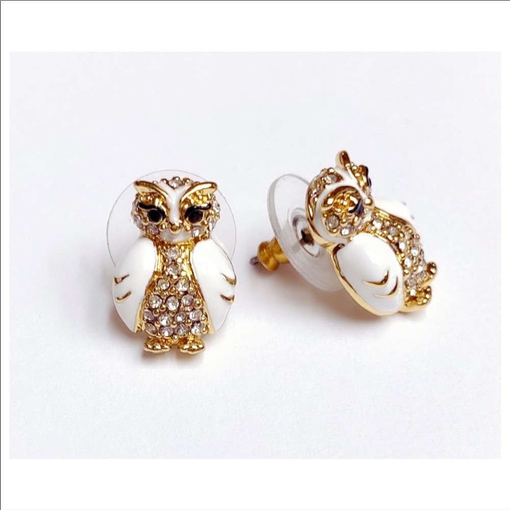 Kate Spade Starbright Owl Earrings - Picture 5 of 5